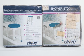 Pair Of Drive Swivel Seat Shower Stools