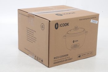 ICOOK White Rice Cooker 1L New