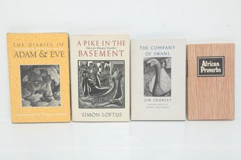 Literature & Natural History: Mark Twain, Simon Loftus, Jim Crumley, African Proverbs, 4 Hardcover Books