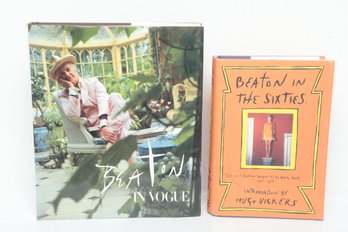 Photography & Fashion: Cecil Beaton 2-Vol Lot, First American Eds, Beaton In Vogue (1986) & Sixties (2004)
