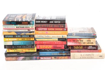 Large Book Lot Mysteries Romance And Much Moore.