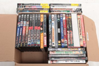 Lot Of Assorted Anime DVDS Including Gunslinger Girl, Dragon Drive, Inuyasha, Etc.