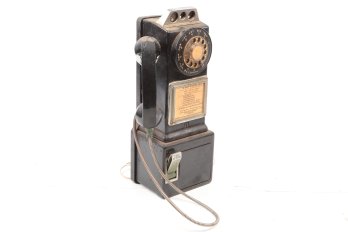 Automatic Electric Company Black Vintage Phone