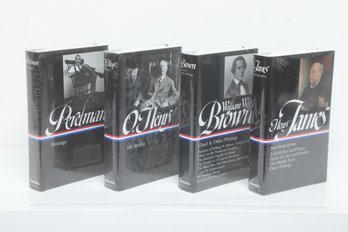 Literature: Library Of America HC DJ Set, 4 Volumes, S.J. Perelman, O. Henry, W.W. Brown, Henry James