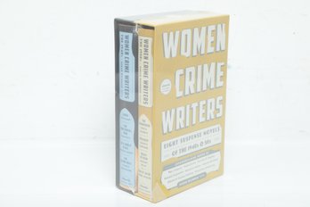 Crime Fiction: Women Crime Writers: Eight Suspense Novels Of The 1940s & 50s, 2-Vol Boxed Set HC DJ