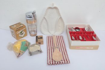 Assorted Kitchen Lot Vintage And New