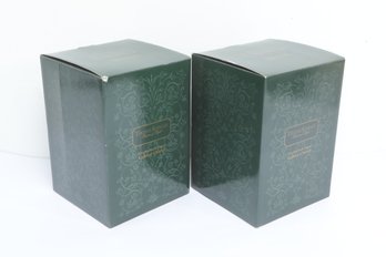 Pair Of Thomas Kinkade Lighted Church Mountain Chapel