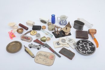 Vintage Lot Assorted Collectible Smalls And Trinkets