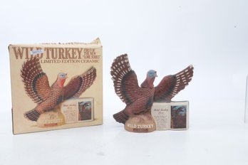 Vintage Limited Edition Wild Turkey Bourbon Whiskey Lore Series Decanter