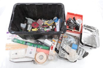 Large Lot Of Assorted Painting, Taping/Mudding Supplies & More