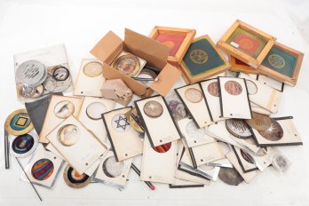 Lot Of Antique Spectra Kaliedoscope Parts