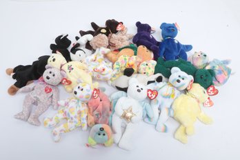 20pc Lot Assorted TY Beanie Babies