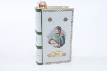 Camus Napoleon Cognac In Porcelain Decanter 4/5 Quart