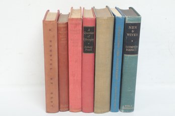 Literature Lot: 7 Modern British Lot Early Editions Including Anthony Powell, W. Somerset Maugham