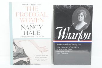 Literature & Women's Fiction: Nancy Hale And Edith Wharton Library Of America Set, 2 Books