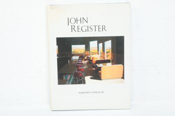 Art History, John Register, Inscribed First Edition HC, 1989, Barnaby Conrad III