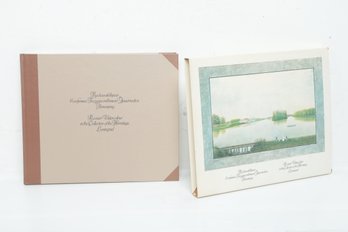 Art History, Russian Watercolour In The Collection Of The Hermitage Leningrad, HC With Slipcase