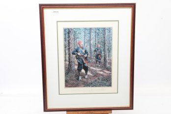 Framed Signed & Numbered Print: 155th Pennsylvania Regiment 1864 By Don Troiani #284/950
