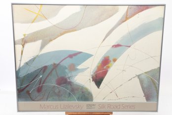 Framed Marcus Uzilevsky Silk Road Series Art Galley Poster 1984