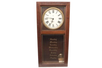 Decorative Wall Clock Measures 16x34'