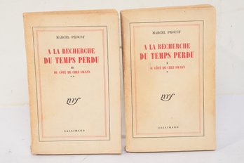 Proust, Marcel. A La Recherche Du Temps Perdu, Du Ct De Chez Swann, Complete In 2 Vols, Gallimard, 1954
