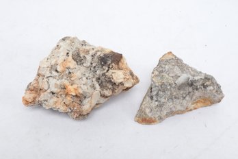 Pair Of Large Quartz Cluster Specimens