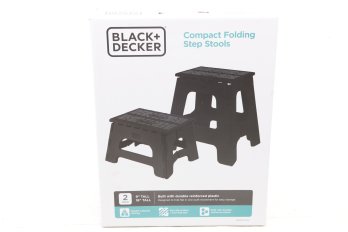 Black & Decker  Compact Folding Stools -- NEW