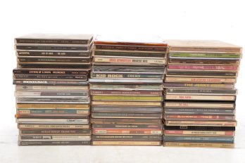 Huge Rock CD Lot Red Hot Chili Peppers Amy Winehouse Lynard Skynard Aerosmith Petty Springfield Plus More.
