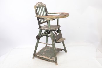 Antique Child's High Chair