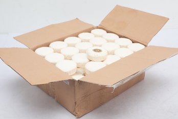 Case Of 100 Bars Individually Wrapped Lemon Garden Shea Butter Soap