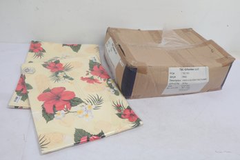 25pc New Hibiscus Blossom Table Runners