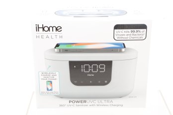 IHome Health - Power UVC Ultra - Wire Charge And Sanitize - New In Box