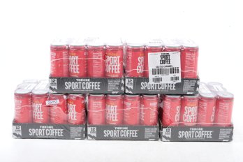 Lot Of 6 Throne Sport Coffee, Cold Brew Cans, Salted Caramel 12 Packs