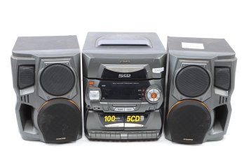 AudioVox 5 CD Changer, Dual Cassette Stereo