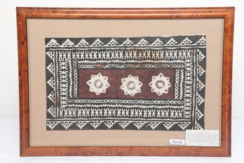 Circa 1950 'Tapa' Fiji Original Native Folk Art
