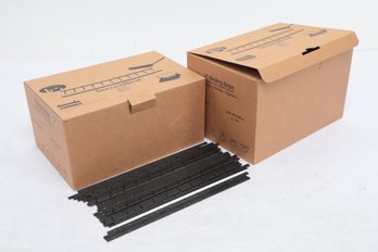 (2) Boxes Of 'My Binding' Knife Binding Strips 1 Box Of 100 - 2' X 11 & 1 Box Of 100 - 3' X 11'