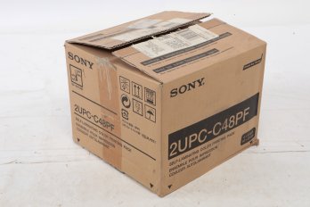 Vintage Sony 2UPC-C48PF Self Laminating Color Printing Pack Sealed And Rare.