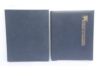 STAMPS POSTAL HISTORY CHAMPIONS OF SPORT:  First Day Cover Special Collection.