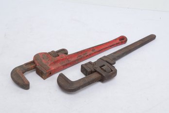Pair Of Vintage Industrial Wrenches