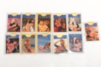 Ultra Rare 1994 Hustler Signed 10 Cards Complete Series Limited Edition 11 Cards In Total