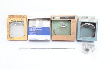 Lot Of Assorted Home Bathroom And Kitchen Hardware Some New