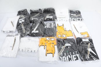Lot Of New Assorted Medicated Society 420 T-shirts