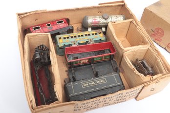 Marx Trains: New York Central Line, Tom Thumb (Pullman), Santa Fe & More