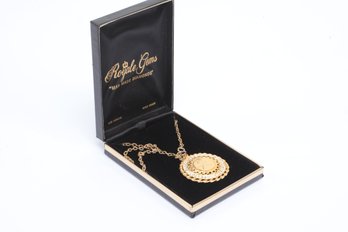 Royale Gems 1946 Abraham Lincoln Gold Plated Penny