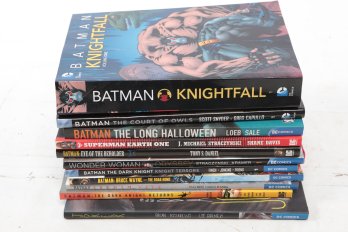 DC Comic Book Lot Batman Joker Superman Wonder Woman 11 Books In Total