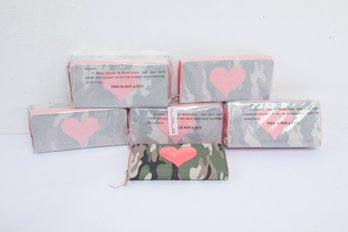 10pc New Camo Heart LOLO Wallets