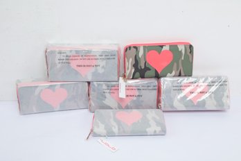 10pc New Camo Heart LOLO Wallets