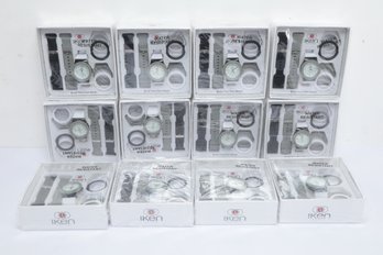 Lot 12 Iken Watches Build Your Own Watch Over 80 Combinations New