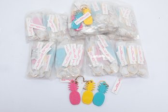 12 Dozen NWT Lolo Watch Hill Pineapples Key Ring