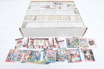 5000 Count Box Assorted Football Cards 1989-2011